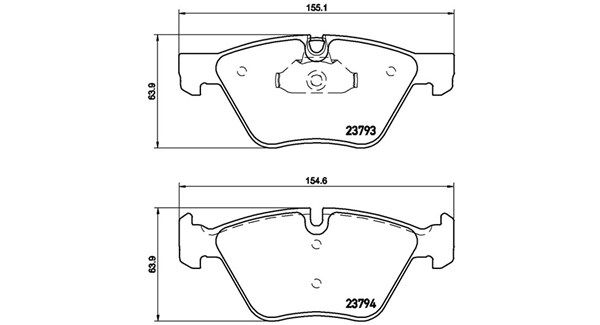 MAGNETI MARELLI Комплект тормозных колодок, дисковый тормоз 363700406057